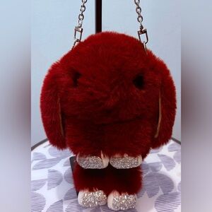 Kopenhagen Fur Bunny Rabbit Plush Purse